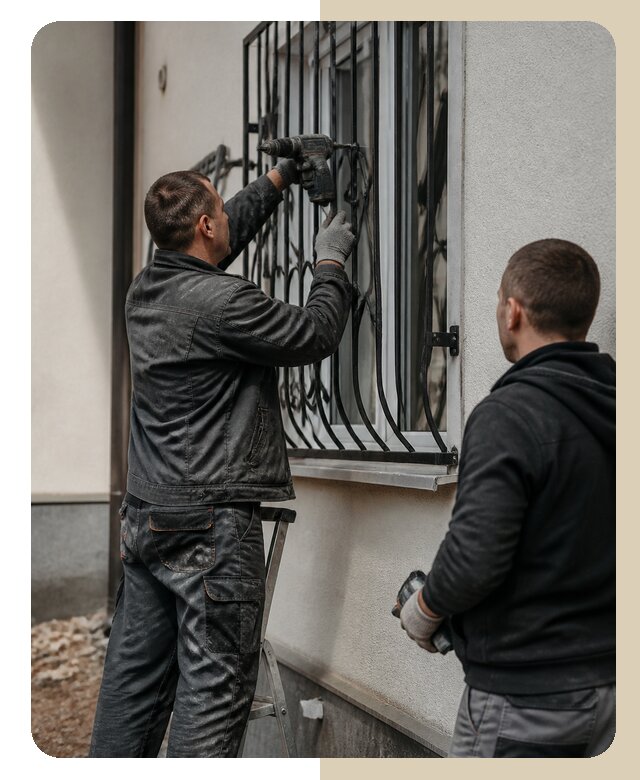 Установка наружных решеток в Краснокаменске от 5008 р. | ДвериЛегко-Ксн
